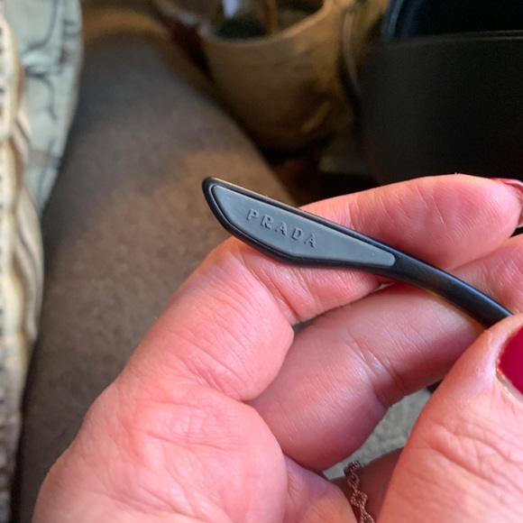 Authentic PRADA Linea Rossa 59 Square Polarized logo sunglasses - Picture 8 of 16